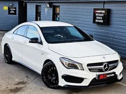 White Used 2015 Mercedes CLA45 AMG AMG Coupe | £16,789 (Good price)