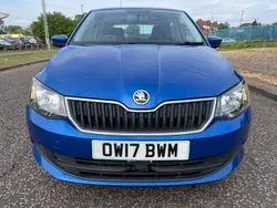 Blue Used 2017 Skoda Fabia SE Hatchback | £4,299 (Fair price)