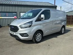 Silver Used 2021 Ford Transit Custom Limited Van | £14,340 (Expensive)