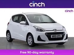 White Used 2019 Hyundai i10 SE Hatchback | £7,649 (Fair price)