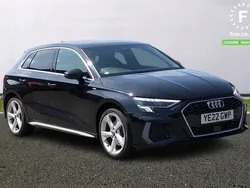 Black Used 2022 Audi A3 e-tron S-Line Hatchback | £17,599 (Fair price)