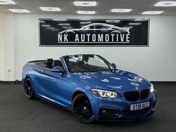 Blue Used 2018 BMW 220 M Sport Cabriolet | £13,790 (Fair price)
