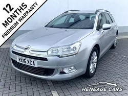 Silver Used 2016 Citroën C5 VTR Sport Estate | £9,800