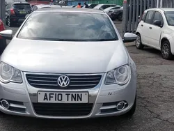 Silver Used 2010 VW Eos Sportline Cabriolet | £1,595 (Good price)