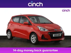 Red Used 2019 Hyundai i10 SE Hatchback | £7,349 (Fair price)