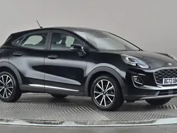 Black Used 2022 Ford Puma Titanium Hatchback | £16,298 (Good price)