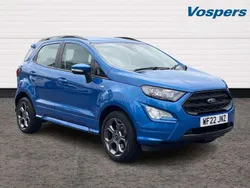Blue Used 2022 Ford Ecosport ST-Line SUV | £14,080 (Fair price)
