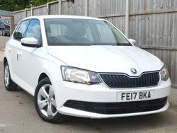 White Used 2017 Skoda Fabia SE Hatchback | £7,449 (Good price)