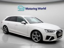 White Used 2023 Audi A4 S-Line Estate | £24,914 (Good price)