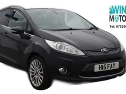 Black Used 2012 Ford Fiesta Titanium Hatchback | £2,995 (Fair price)