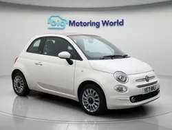 White Used 2021 Fiat 500C Lounge Cabriolet | £8,500 (Fair price)