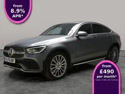 Grey Used 2020 Mercedes GLC220 AMG Line Premium Coupe | £31,260 (Fair price)