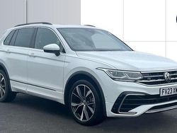 White Used 2023 VW Tiguan R-line SUV | £28,032 (Good price)