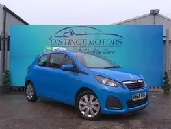 Blue Used 2016 Peugeot 108 Active Hatchback | £4,949 (Fair price)