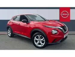 Red Used 2021 Nissan Juke N-Connecta SUV | £12,991 (Good price)