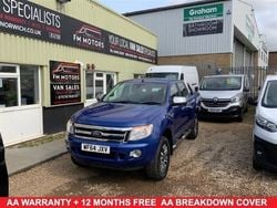 Blue Used 2014 Ford Ranger Limited Pickup | £10,900 (Fair price)