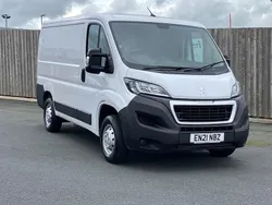 White Used 2021 Peugeot Boxer Van | £12,750 (Fair price)