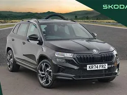 Black magic pearl effect Used 2024 Skoda Karoq SportLine SUV | £31,995 (A bit pricey)