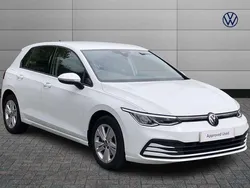 White Used 2021 VW Golf VIII Life Hatchback | £15,439 (Good price)
