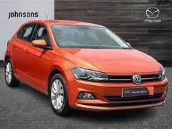 Orange Used 2018 VW Polo SEL Hatchback | £14,590 (Fair price)