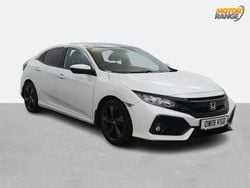 White Used 2019 Honda Civic EX Hatchback | £12,895 (A bit pricey)