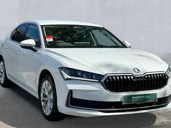 Pure white Used 2025 Skoda Superb SE L Hatchback | £31,890
