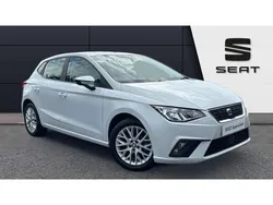 White Used 2019 Seat Ibiza SE Technology Hatchback | £10,444 (Fair price)