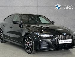 Black sapphire metallic paint Used 2025 BMW i4 M Sport Sedan | £34,495 (Good price)