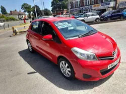 Red Used 2013 Toyota Yaris Hatchback | £3,995 (Fair price)