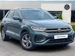 Blue Used 2022 VW T-Roc R-line SUV | £23,299 (Good price)
