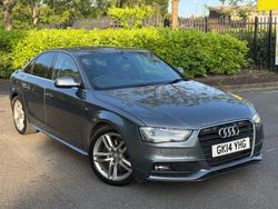 Grey Used 2014 Audi A4 S-Line Sedan | £9,995 (Fair price)