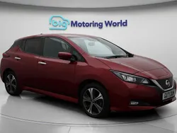 Red Used 2021 Nissan Leaf N-Connecta Hatchback | £12,300 (Fair price)