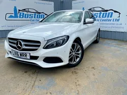 White Used 2016 Mercedes C200 Sedan | £8,999 (Fair price)