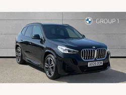 Black New 2025 BMW X1 M Sport SUV | £39,150 (Good price)