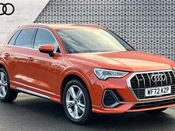 Orange Used 2022 Audi Q3 S-Line SUV | £27,750 (Fair price)
