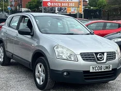 Silver Used 2008 Nissan Qashqai Acenta SUV | £1,490 (Good price)