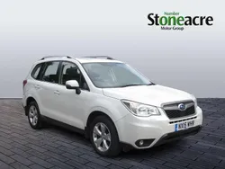 White Used 2015 Subaru Forester SUV | £9,500 (A bit pricey)
