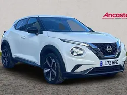 White Used 2022 Nissan Juke Tekna SUV | £17,975 (A bit pricey)