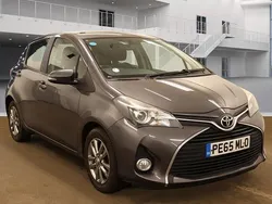 Grey Used 2015 Toyota Yaris Hatchback | £6,450 (Fair price)