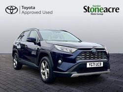 Blue Used 2021 Toyota RAV4 Design Estate | £25,000 (Fair price)