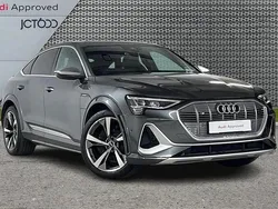 Grey Used 2021 Audi e-tron Sportback Advanced SUV | £37,241 (Fair price)