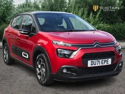 Red Used 2021 Citroën C3 PureTech Hatchback | £10,899 (Fair price)