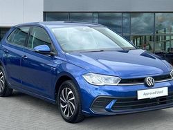 Reef blue metallic Used 2023 VW Polo Life Hatchback | £16,870 (Fair price)