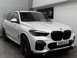 White Used 2019 BMW X5 M Sport SUV | £33,489 (Fair price)
