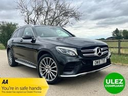 Black Used 2018 Mercedes GLC250 AMG line SUV | £17,999 (Good price)