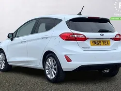 White Used 2020 Ford Fiesta Titanium Hatchback | £12,572 (Fair price)