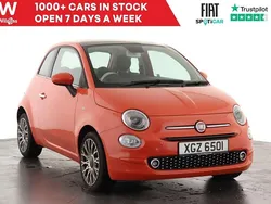 Orange Used 2022 Fiat 500 Dolcevita Hatchback | £11,999 (Fair price)