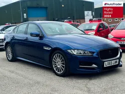 Blue Used 2015 Jaguar XE R-Sport Sedan | £7,150 (Fair price)