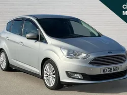 Silver Used 2018 Ford C-MAX Titanium MPV | £8,400 (Fair price)