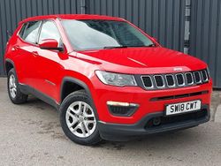 Red Used 2018 Jeep Compass Sport SUV | £9,998 (Expensive)